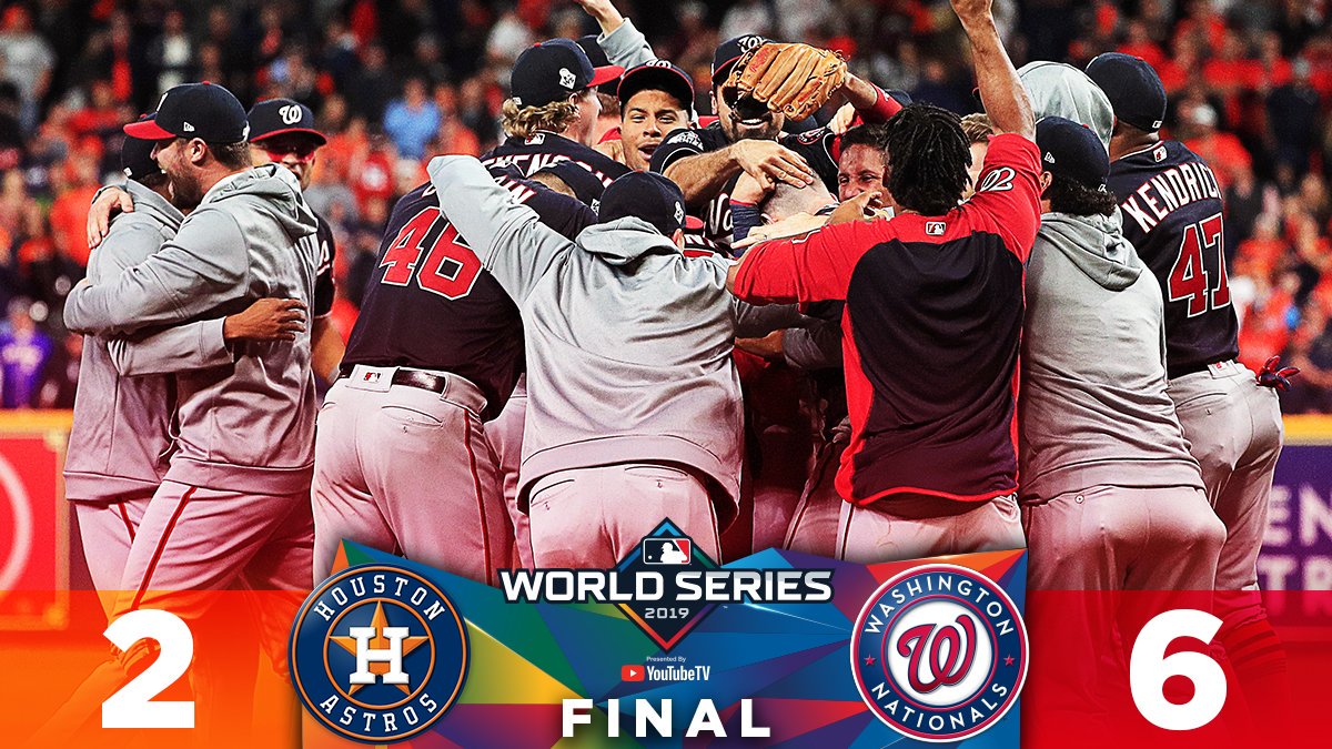 GAME 7: NATIONALS WIN! – The view from left field
